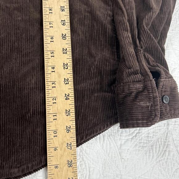 Relwen Cord Workshirt Espresso Brown Corduroy Sz M NWOT $178 Huckberry Exclusive - Picture 4 of 7